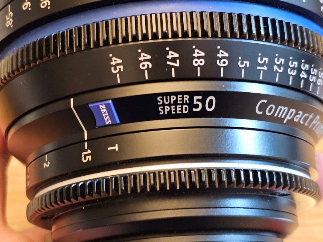 Carl Zeiss CP.2 cp2 50mm T1.5 動画シネマレンズ