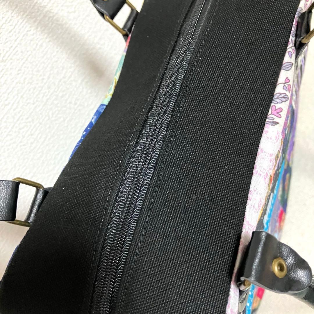 junjun 　マイリトルテイラー　パッチワーク　ボストンバッグ