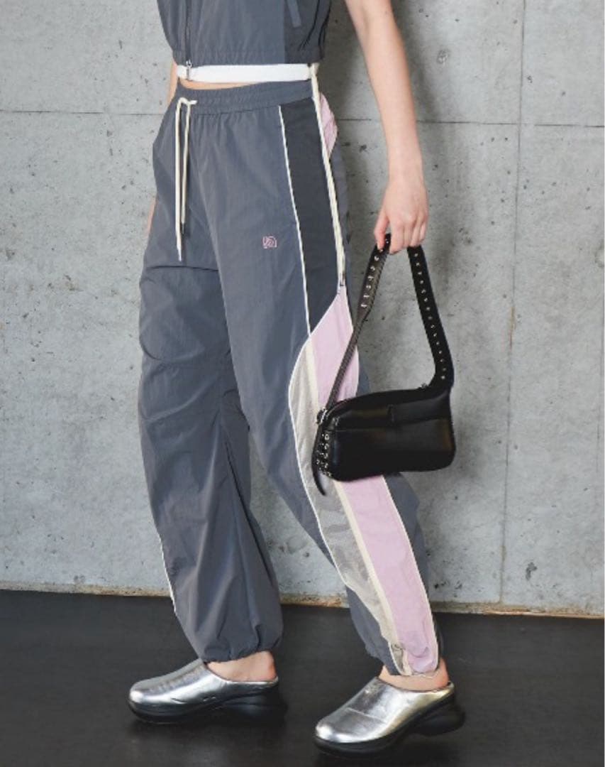 【本日限定】新品MAISON SPECIAL カラーブロック　スポーティーパンツ