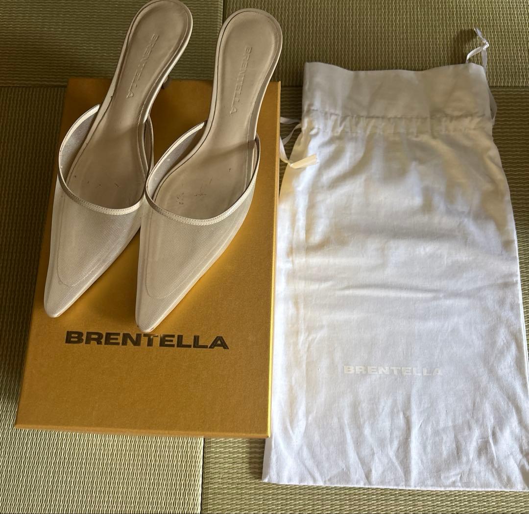 【値下げしました】BRENTELLA ブレンテッラメッシュミュール 36