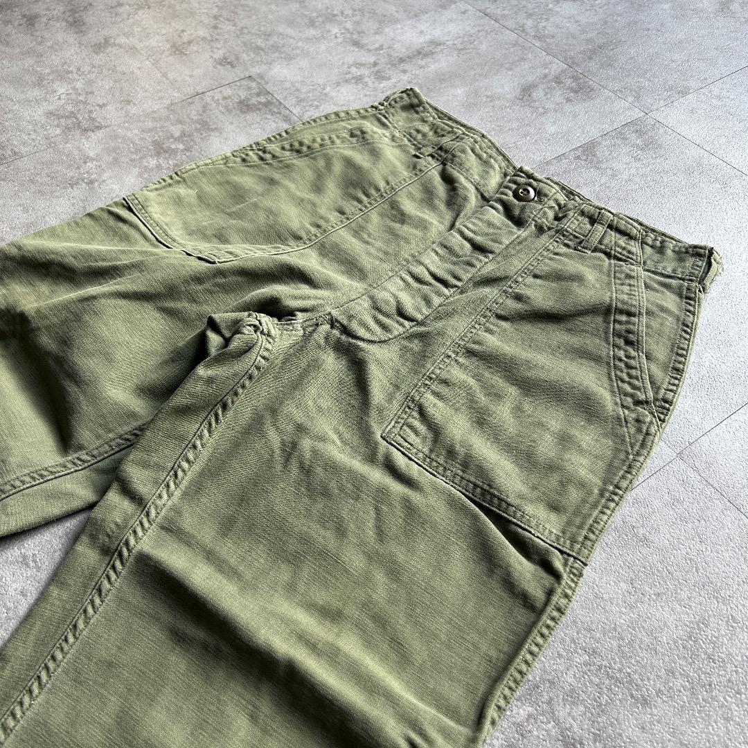 H*a様 70s アメリカ軍 OG107 ベイカーパンツ 32×29