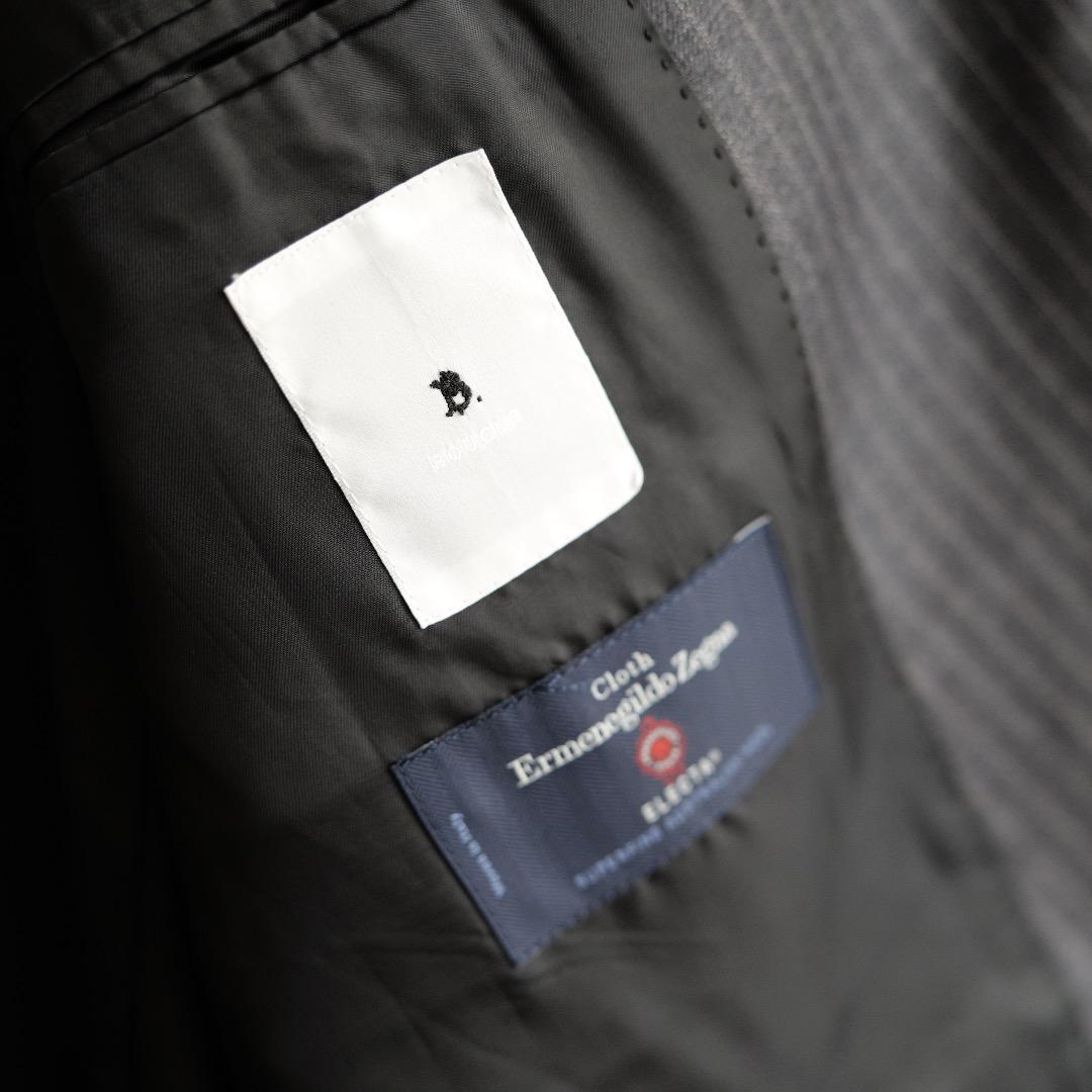 EDIFICE LA BOUCLE ゼニア生地 シルク混 テーラードジャケット