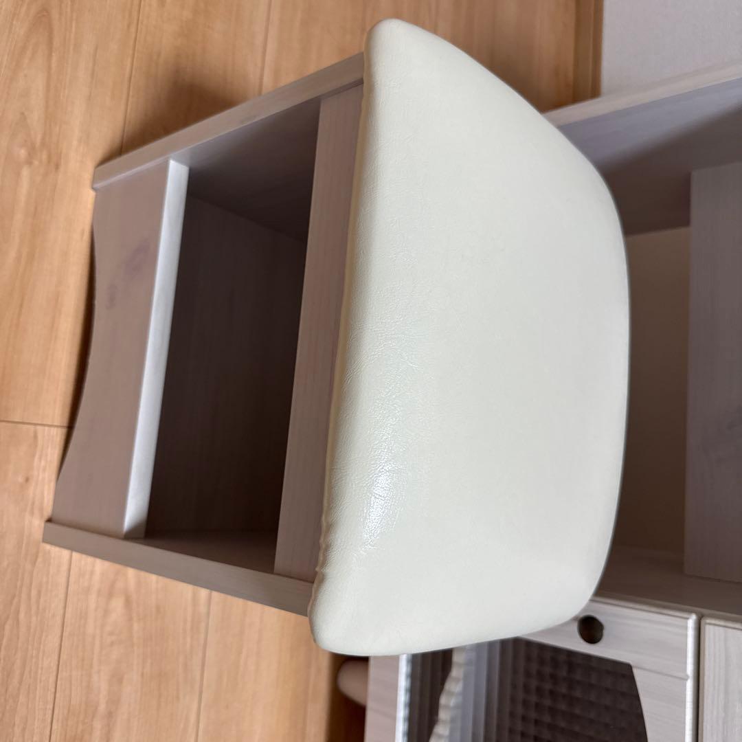 超美品❗️化粧台、ホワイト木製ドレッサー・鏡台