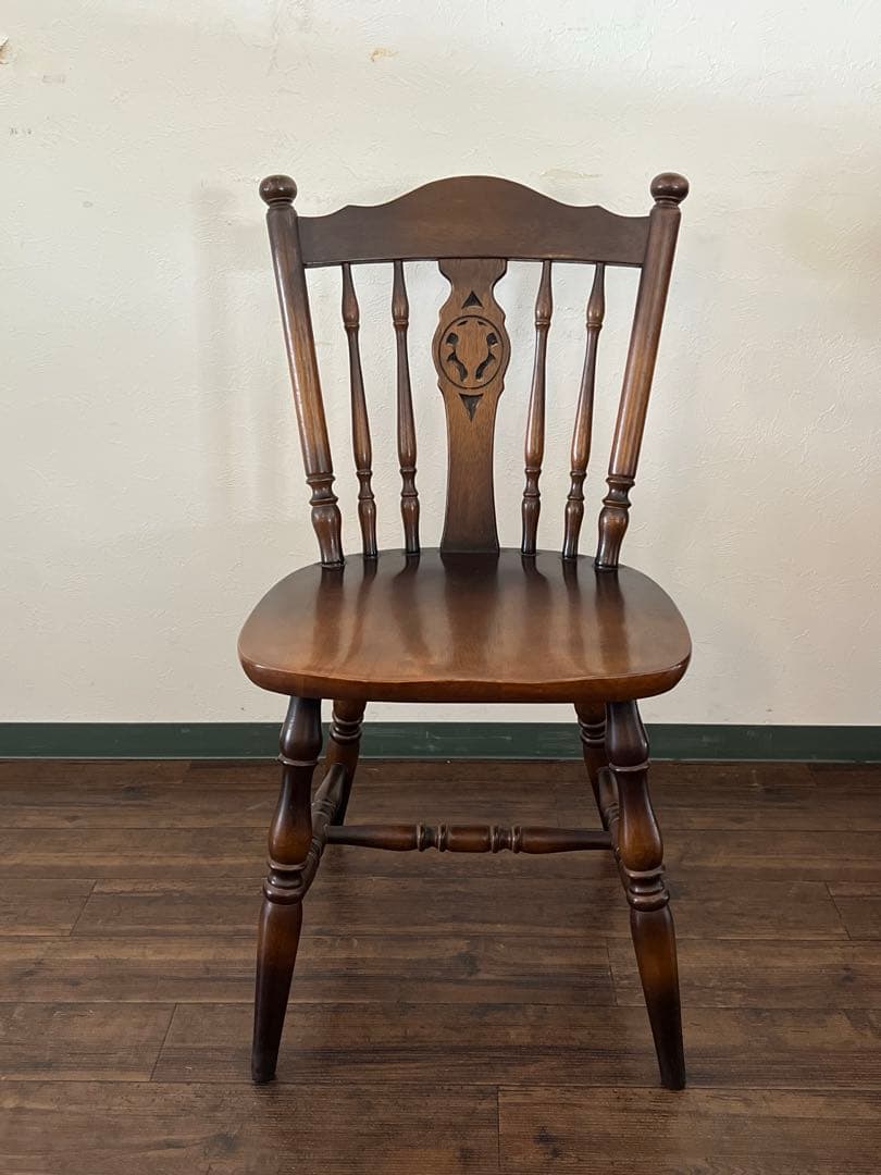 k788 飛騨産業 キツツキ ウィンザーチェア 4脚セット 和製ヴィンテージ