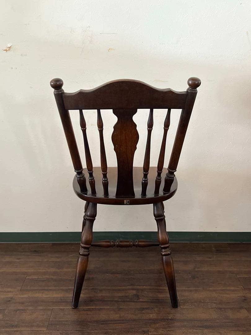 k788 飛騨産業 キツツキ ウィンザーチェア 4脚セット 和製ヴィンテージ