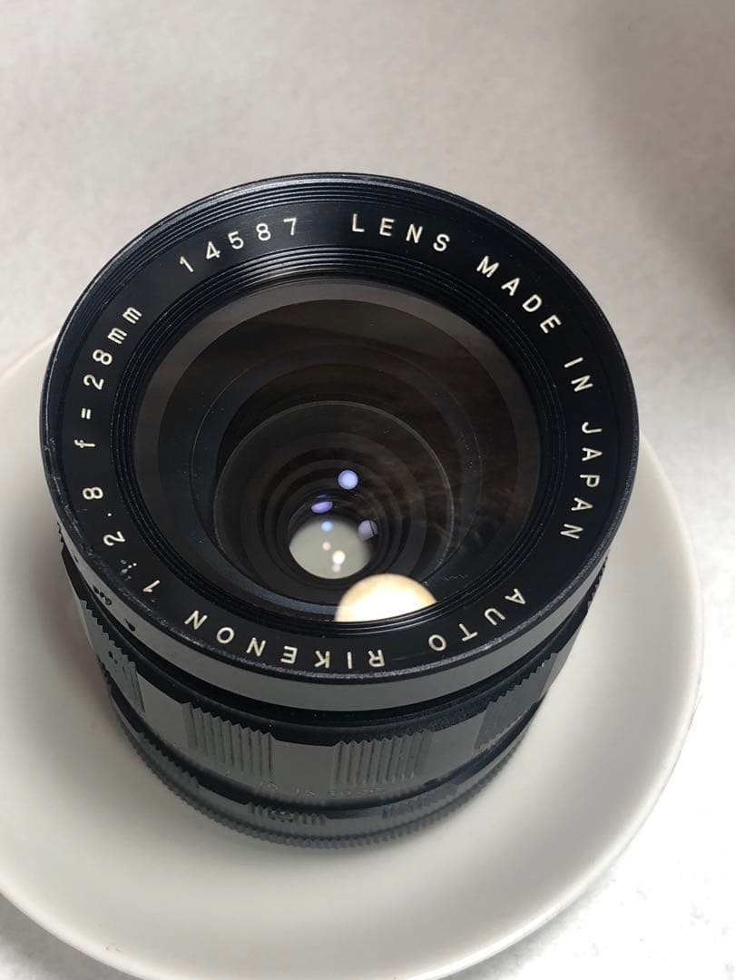 レア　auto rikenon ricoh 28mm f2.8 m42マウント