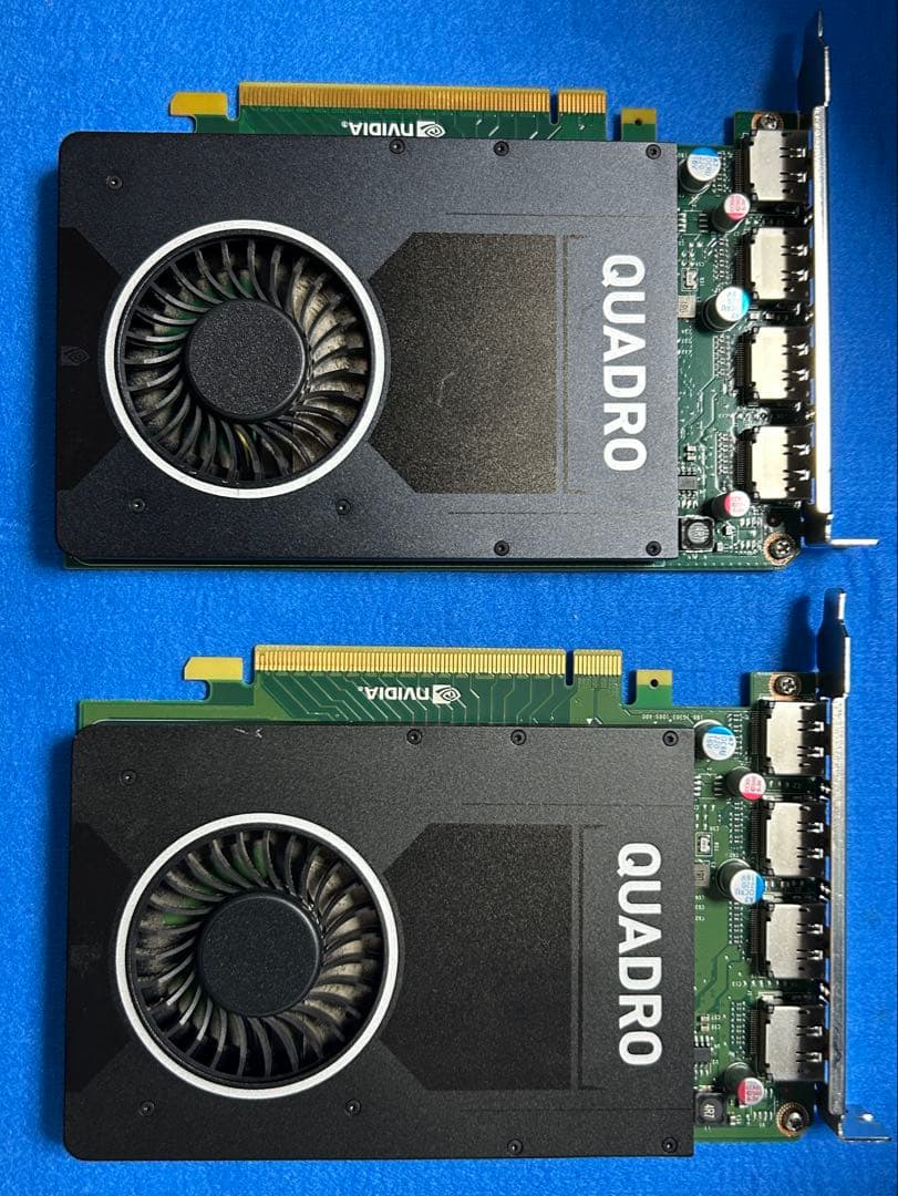 正常動作品 NVIDIA Quadro M2000 x2枚セット