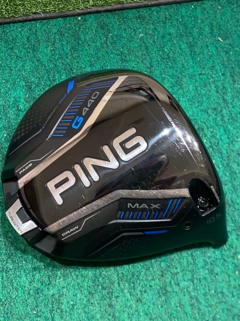 PING G440 MAX ドライバー　10.5度　日本仕様　ヘッドのみ