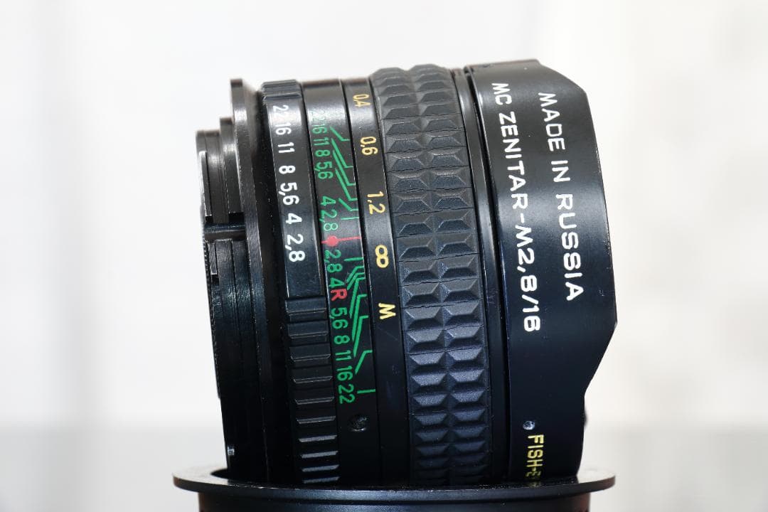 【美品】広角レンズ MC Zenitar 16mm F2.8 キャノンEF用