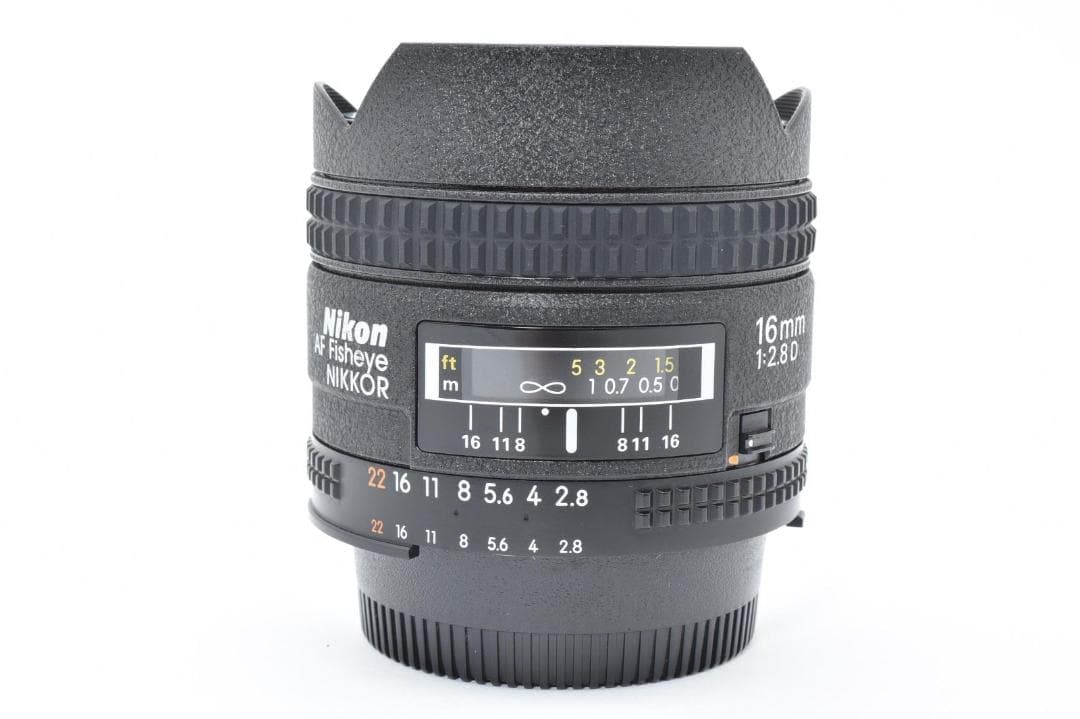 【美品】ニコン NIKON AF Nikkor 16mm F2.8D 広角レンズ