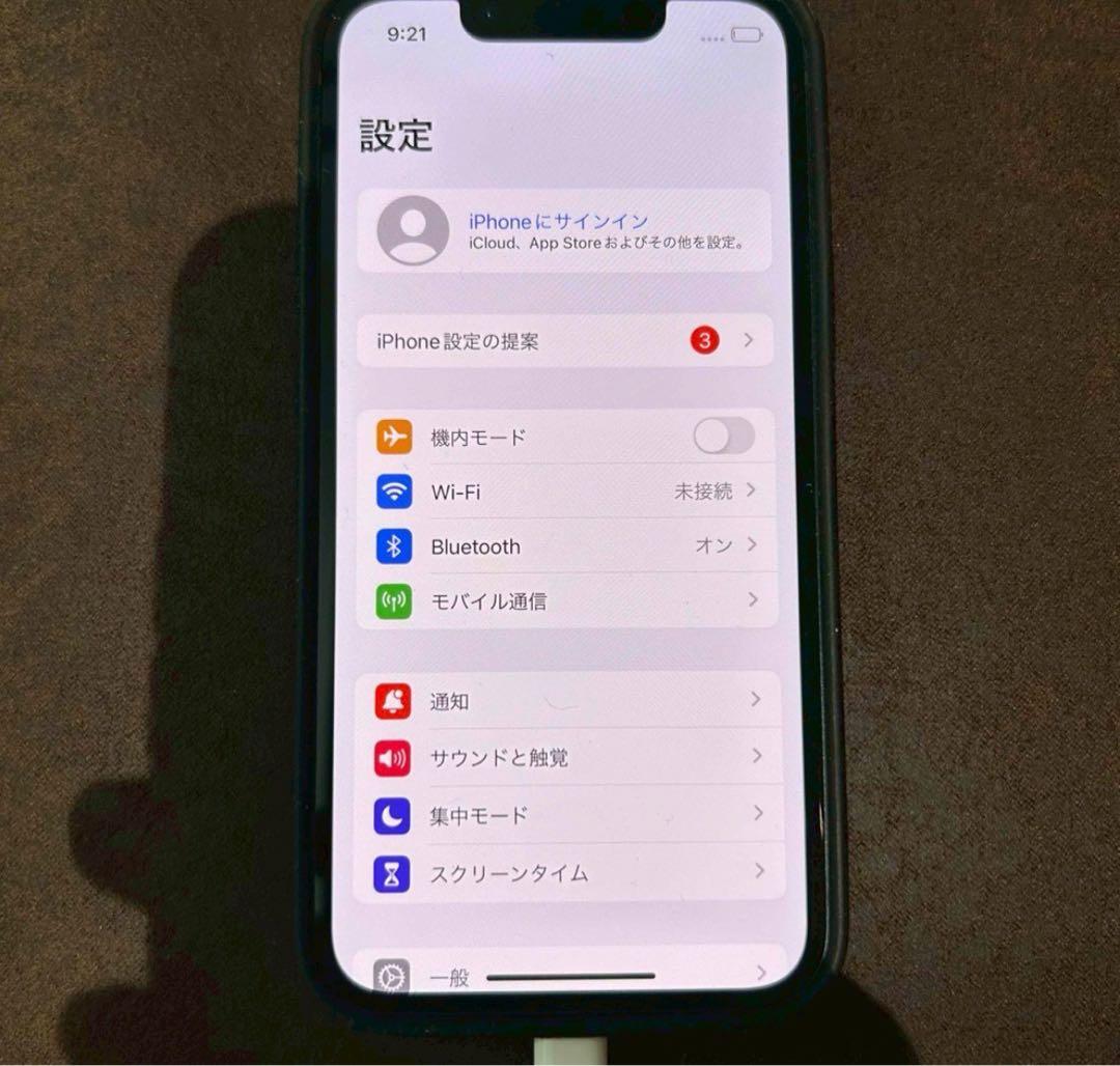 iPhone 13 mini ブラック 本体　ジャンク