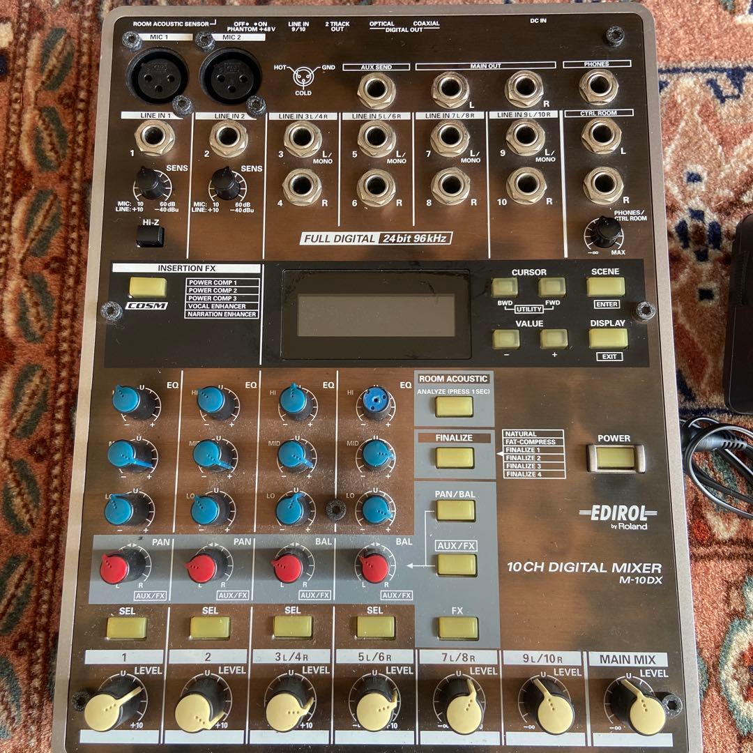 EDIROL Roland M-10DX 10ch デジタルミキサー ローランド