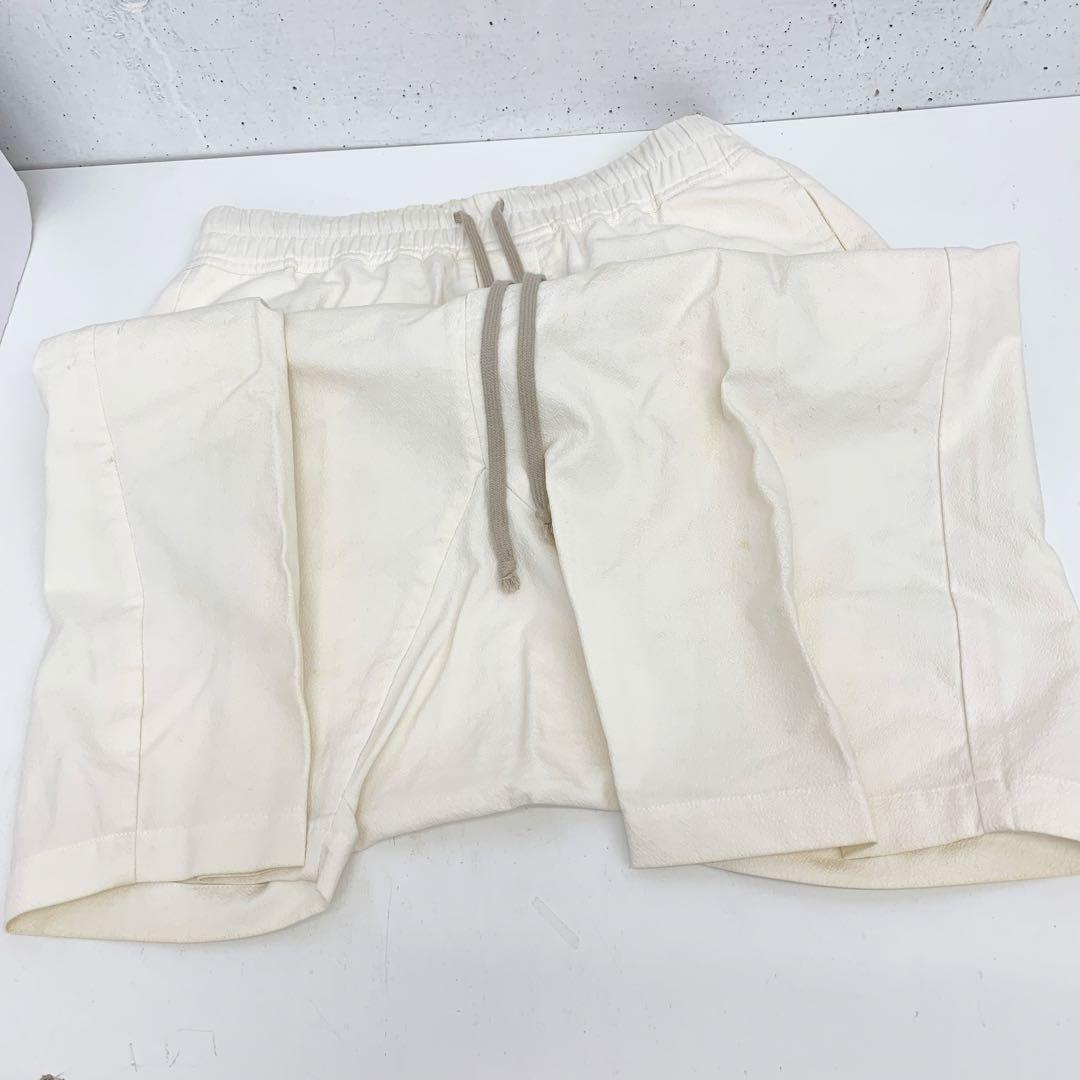 リックオーウェンス RU3384 サルエルパンツ アイボリー 21110220