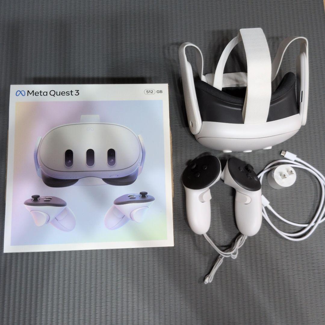  Quest 3 512GB コントローラー付き