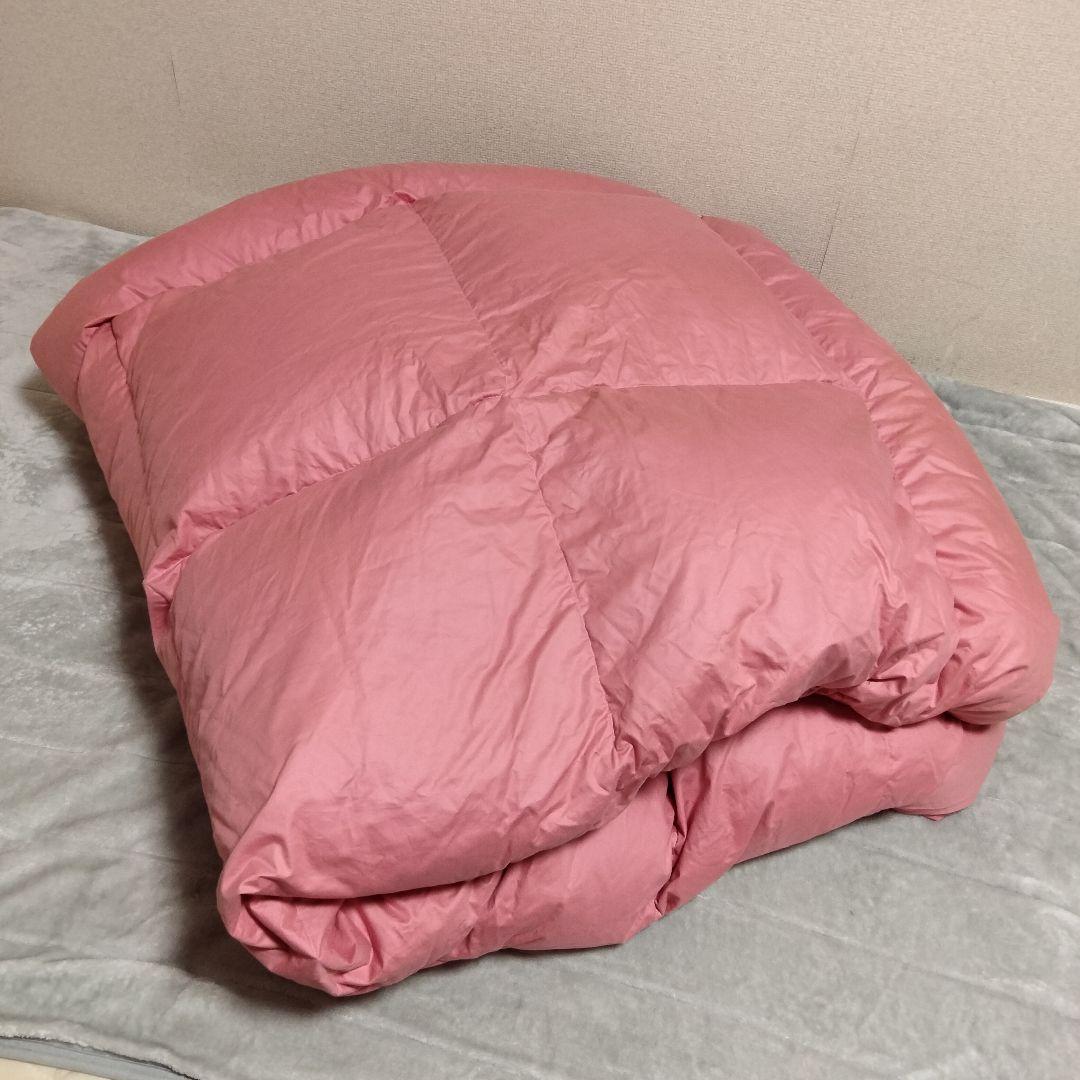 【未使用品】羽毛布団　ダブル　ダウン　スモールフェザー　190×210センチ