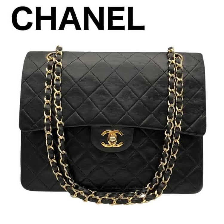 CHANEL シャネル マトラッセ 25 チェーン ショルダーバッグ シール有