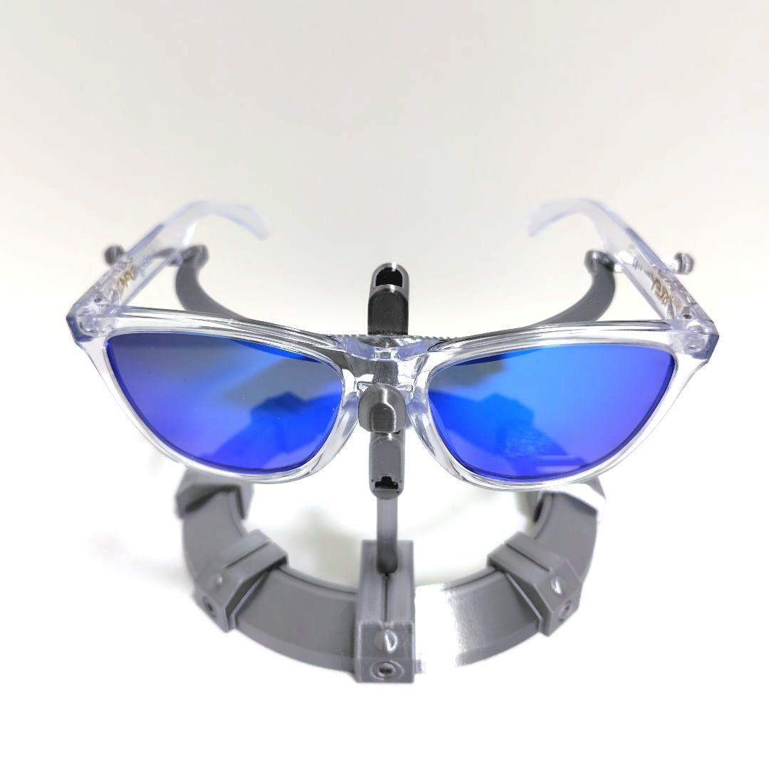OAKLEY Frogskins フロッグスキン ポリッシュクリア 偏光レンズ