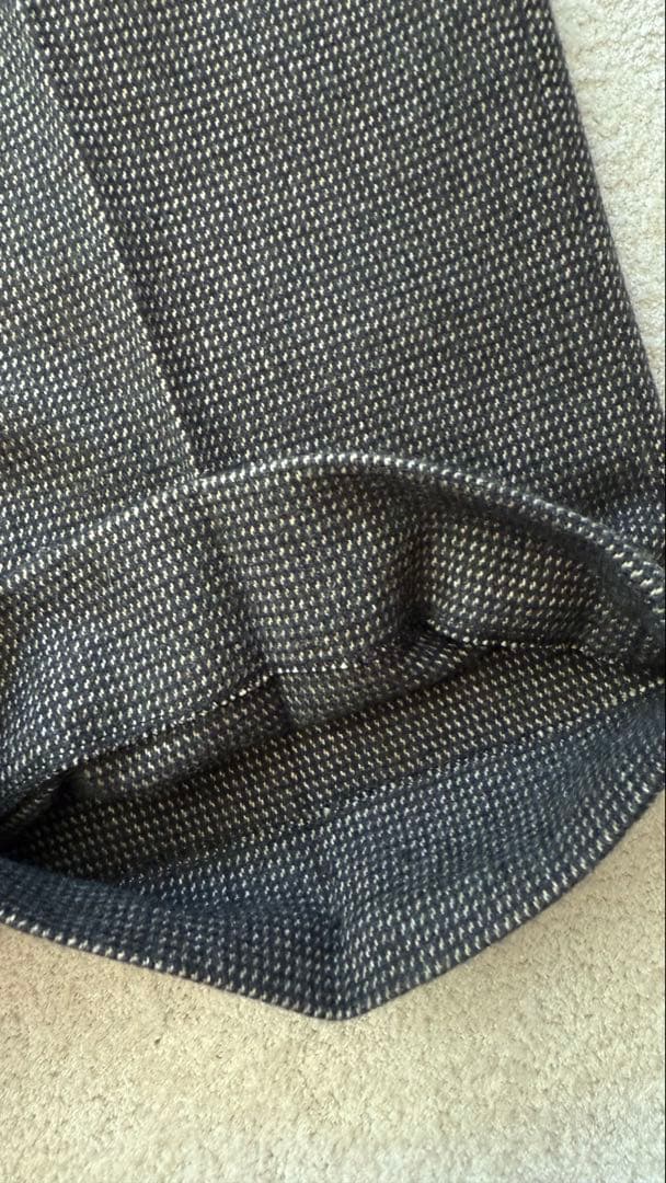 パンツ COTTON CASHMERE WOOL TWEED SLACKS