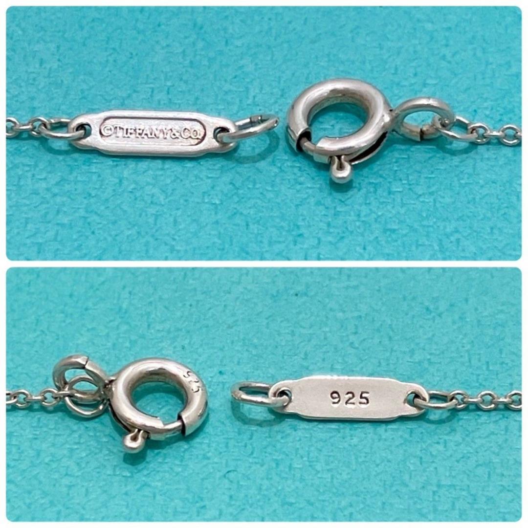 【美品】ティファニー インターロッキング ネックレス　ダブルリング　1837