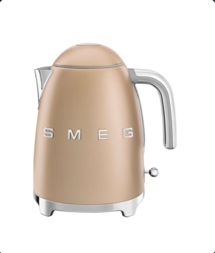 【新品未使用品】SMEG スメッグ ケトル(シャンパンマット)