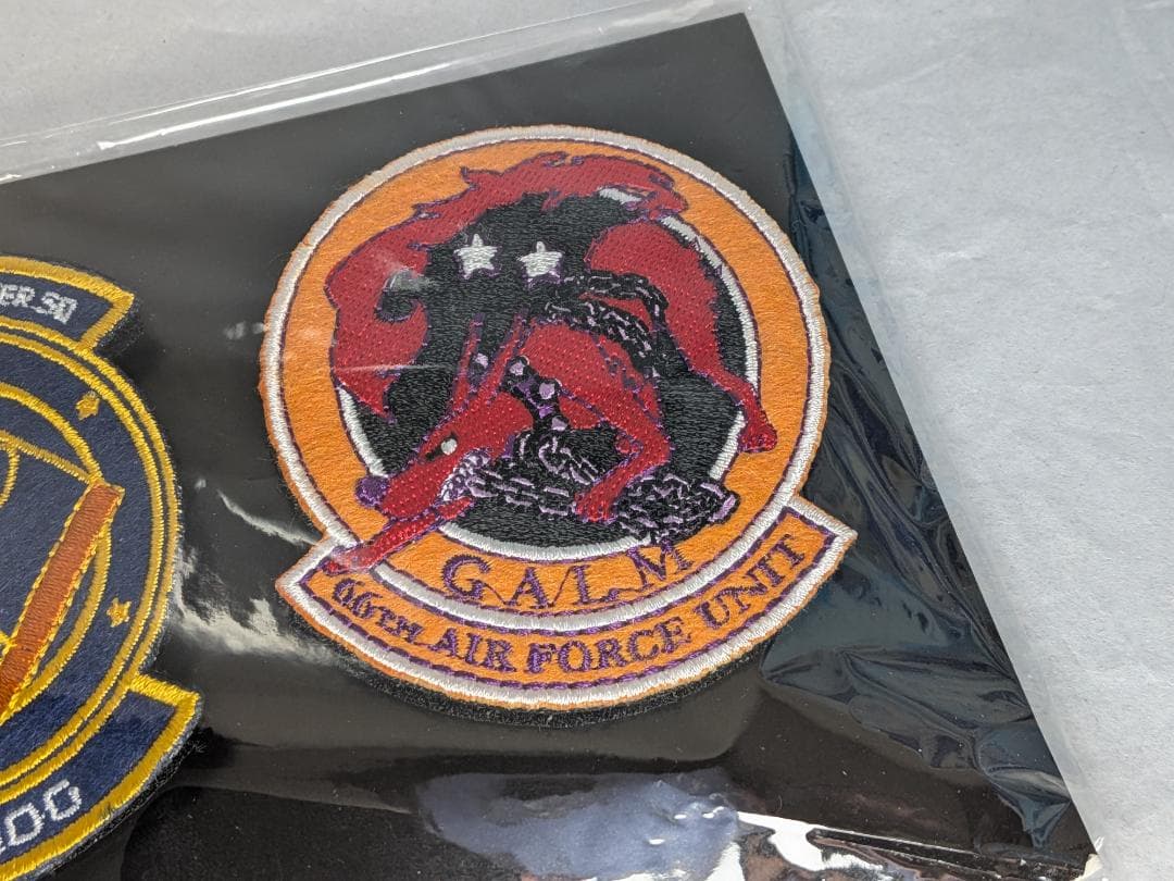 エースコンバット25周年記念 公式着脱式刺繍ワッペン ３種セット