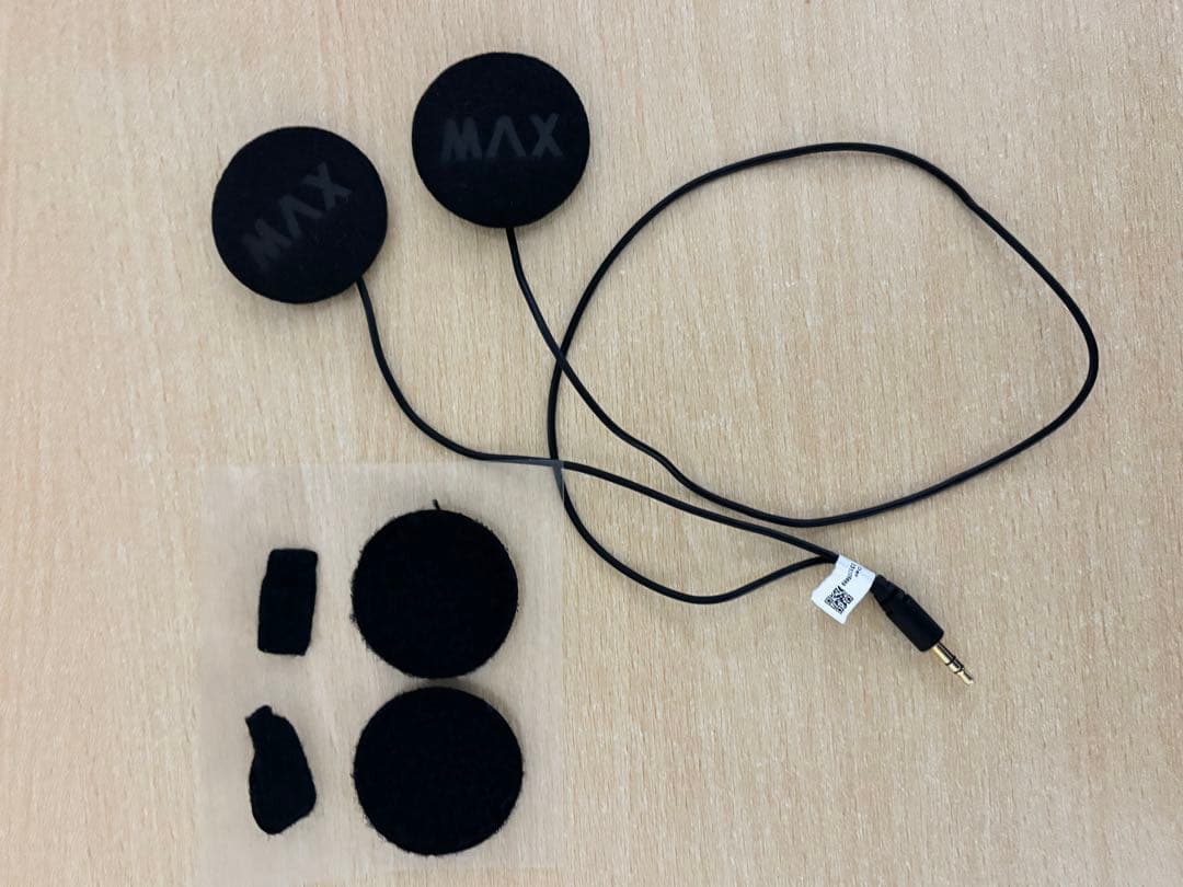 ASMAX ヘルメット用Bluetoothスピーカーセット