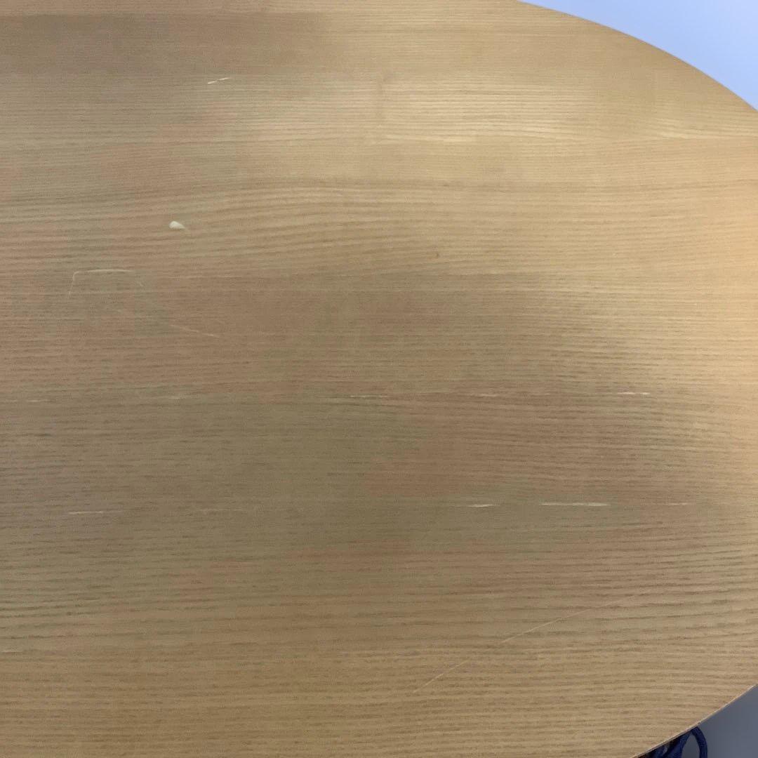 無印良品コタツ　ダイニングテーブル 1100x620x380mm オーバル型
