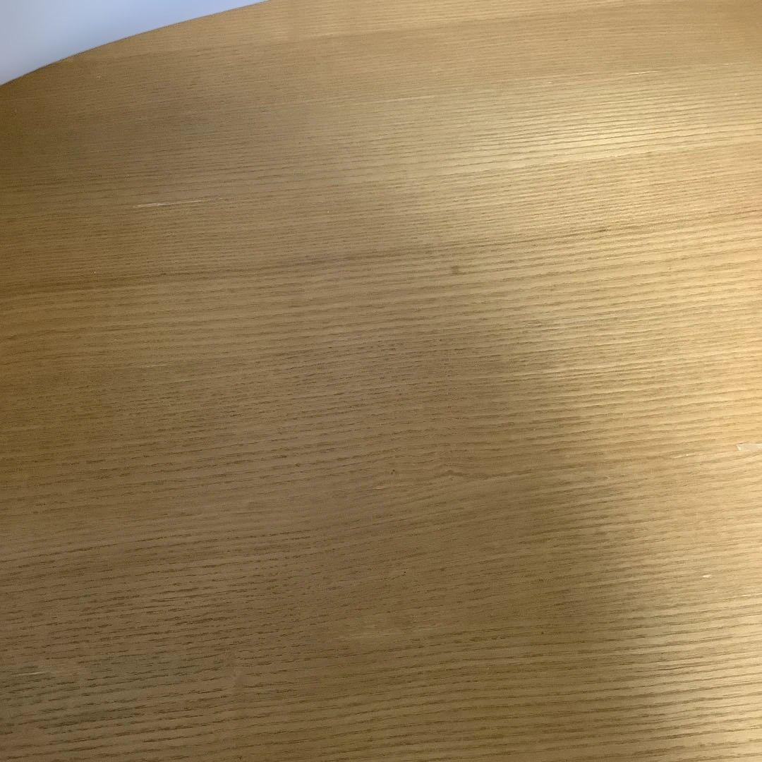 無印良品コタツ　ダイニングテーブル 1100x620x380mm オーバル型