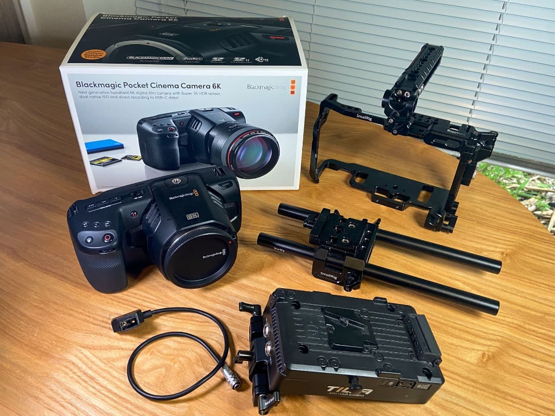 BMPCC6K＋SmallRig＋Tilta電源セット EFマウント