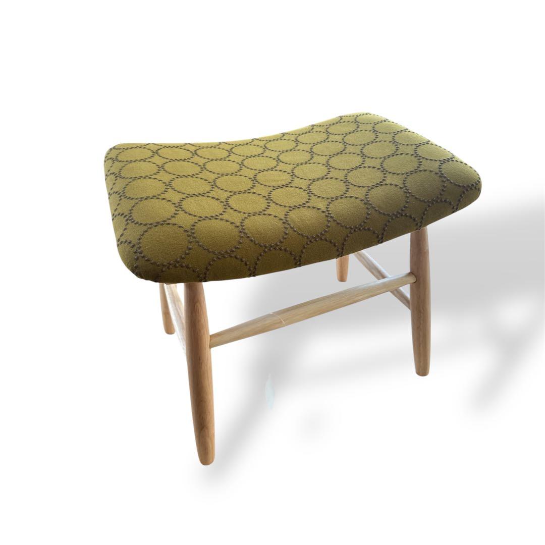 限定ミナペルホネン　生地使用　スツール　オットマン　イス　チェア　サイドテーブル