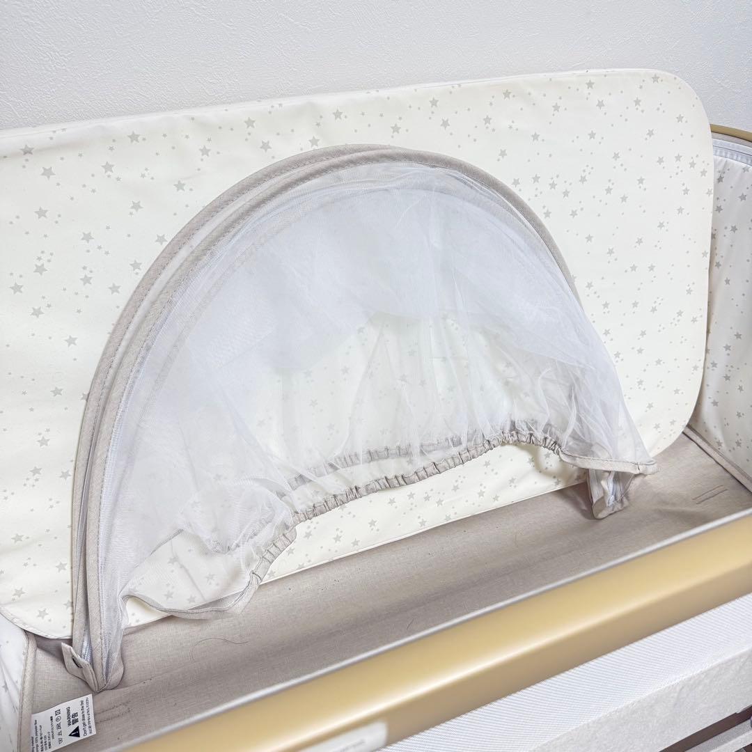 美品！ベビーベッド hzdmj 2024 ベージュ