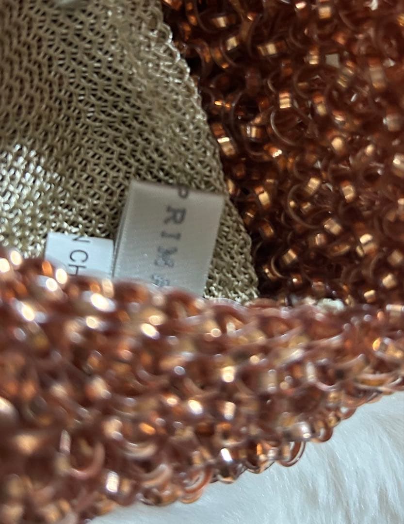 ANTEPRIMAレアワイヤーバッグ新品未使用＝レザージップ劣化あり最安値