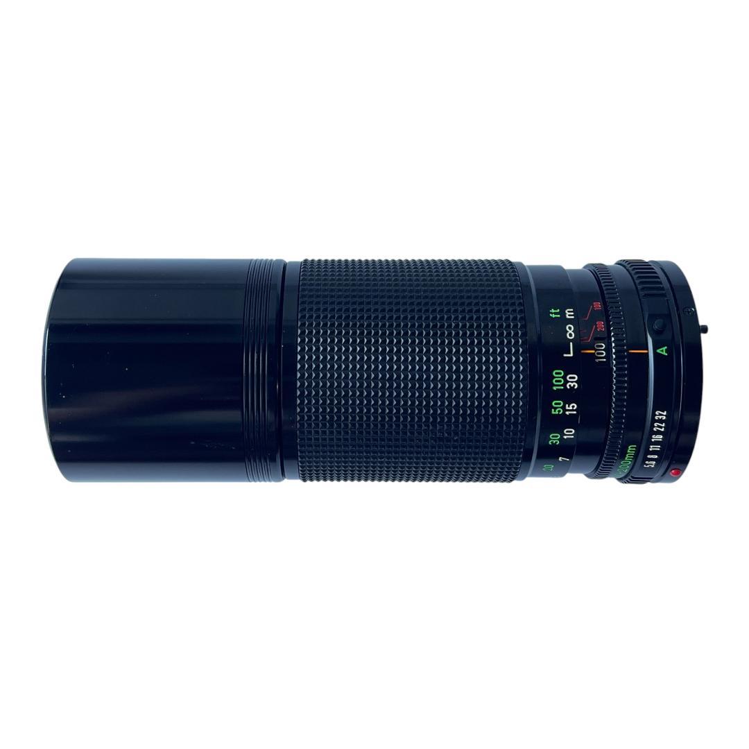 キャノン Canon A-1 FD 50mm + FD 100-200mmレンズ