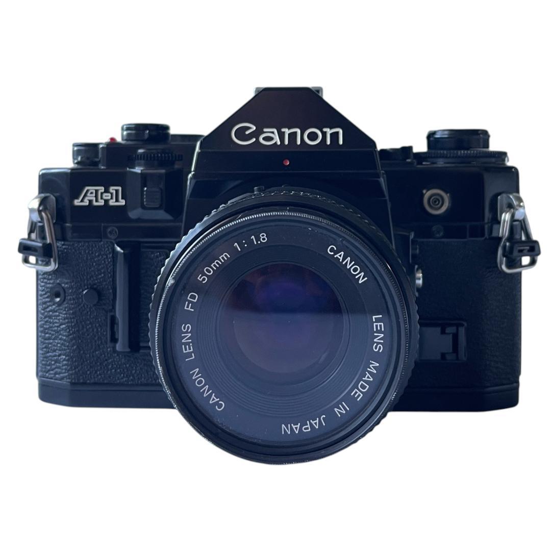 キャノン Canon A-1 FD 50mm + FD 100-200mmレンズ