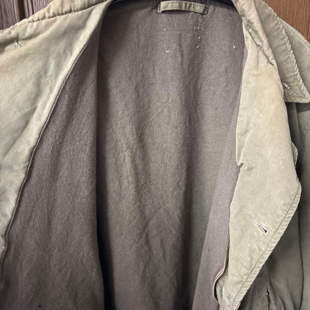 最終値下げ40s 米軍実物 USN N4 フィールド ジャケット バックステンシ