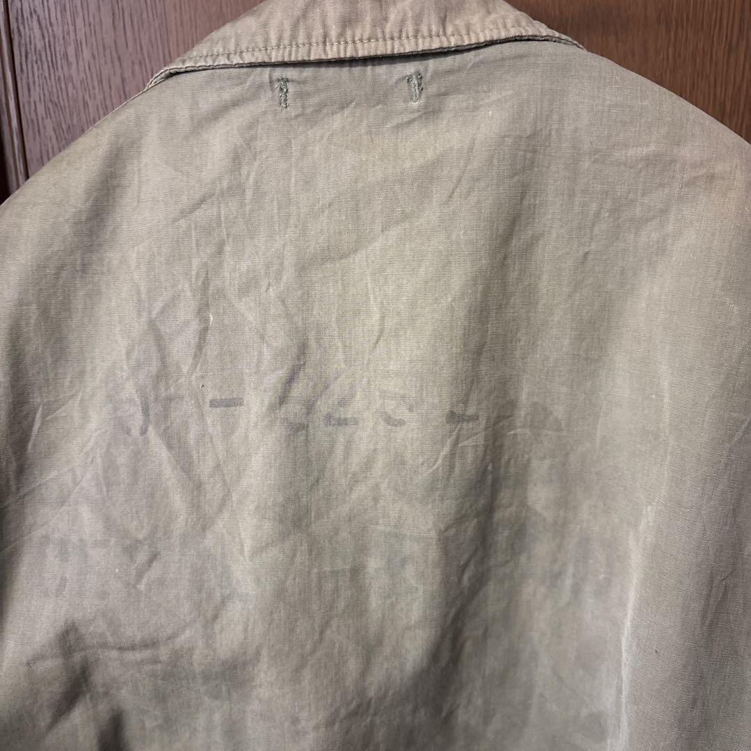 最終値下げ40s 米軍実物 USN N4 フィールド ジャケット バックステンシ