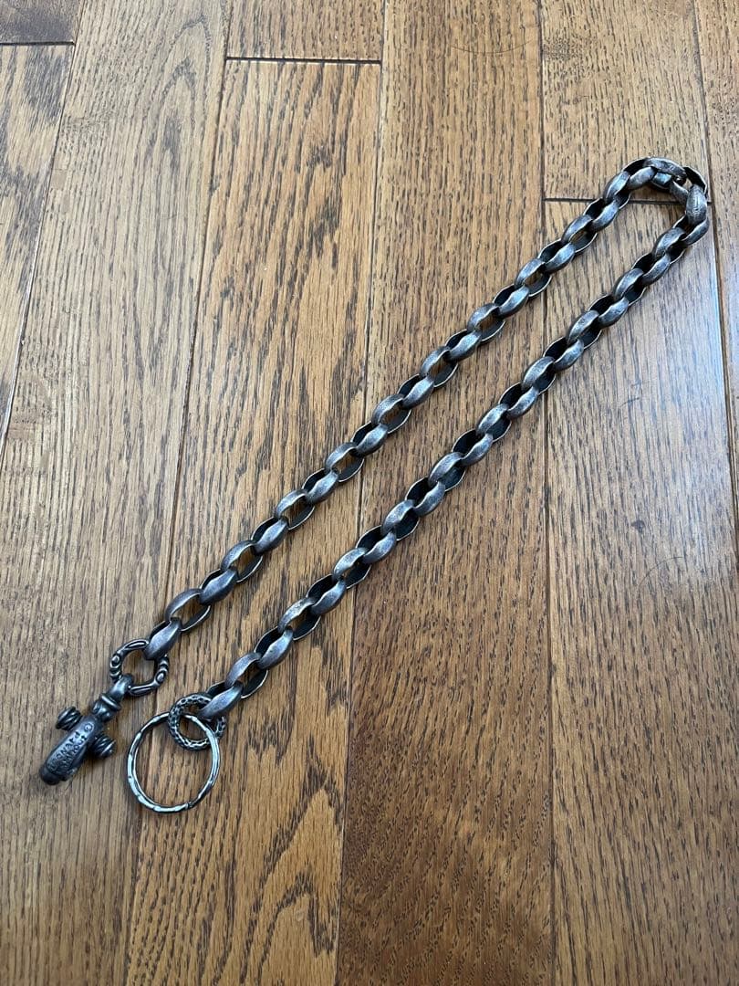 魑魅SV925 シルバー ウォレットチェーン