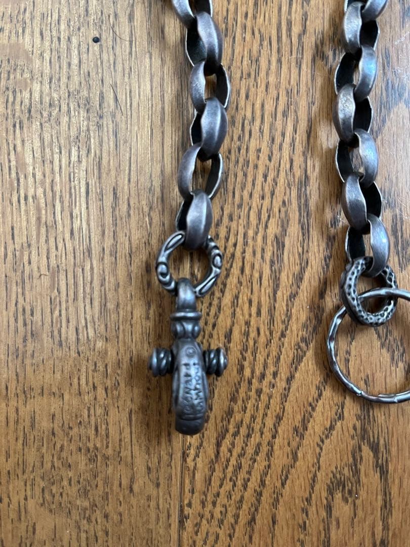 魑魅SV925 シルバー ウォレットチェーン