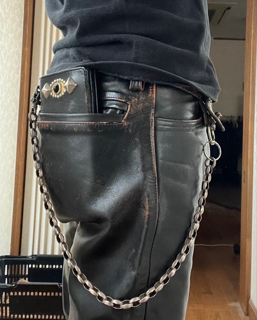 魑魅SV925 シルバー ウォレットチェーン