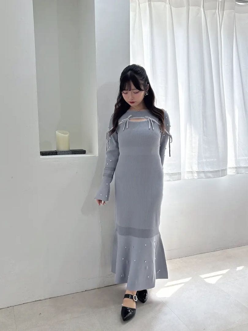 ワンピース Rilly emulie Bijou Sheer Knit Mermaid