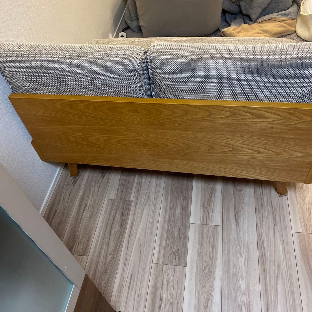 専用です　usa様　unico アルベロ　ベージュのファブリックソファ