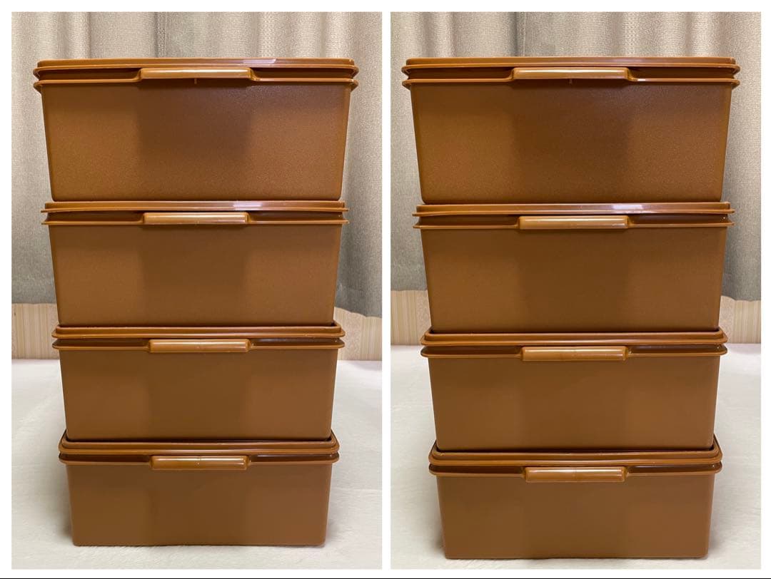 4個セット/タッパーウェア/ロング/スーパーケース/衣装ケース/収納ボックス②