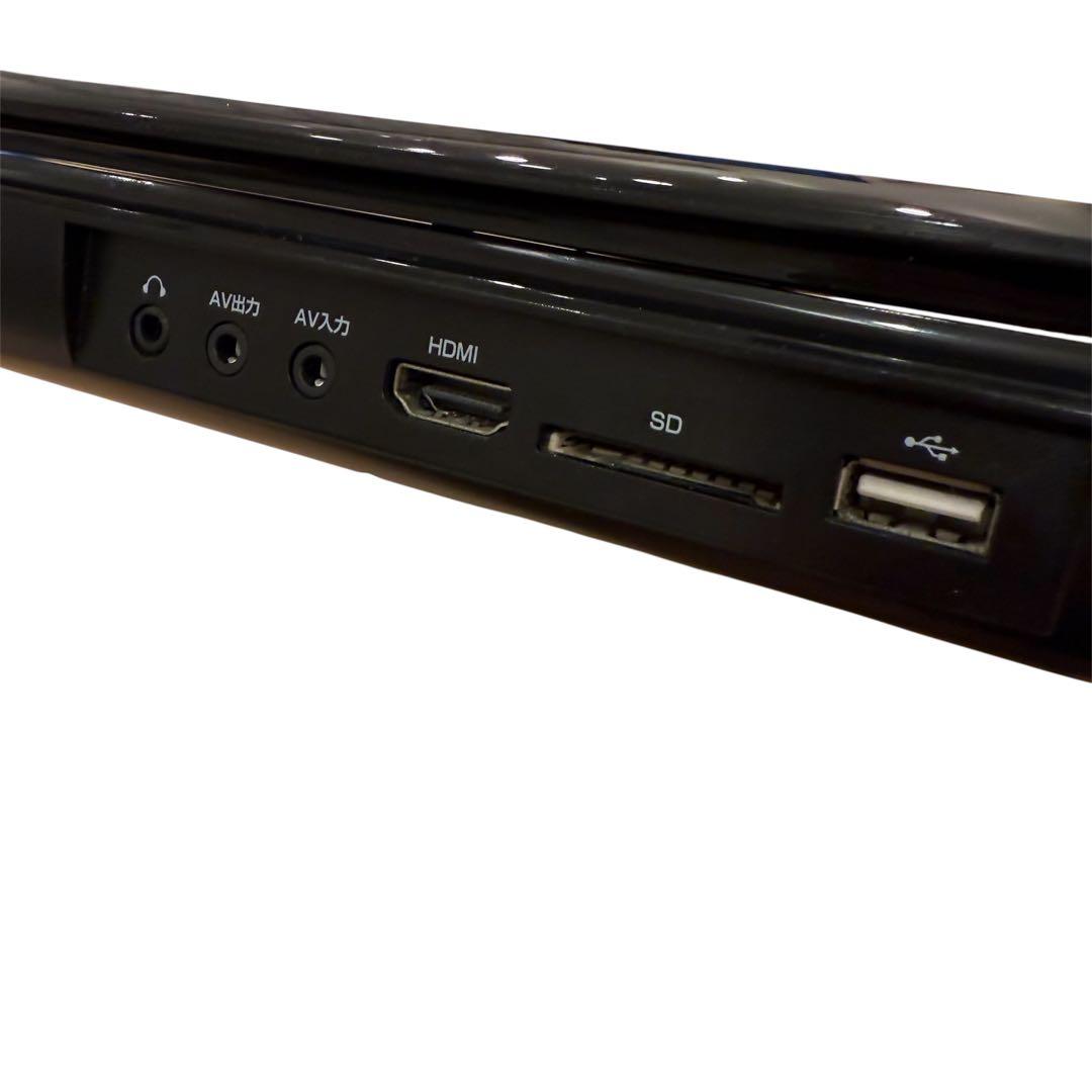 TEES PBD-962TS ポータブルブルーレイ/DVDプレーヤー 9インチ