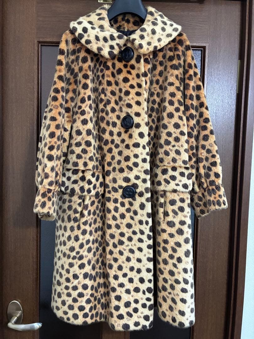 ヴィンテージヒョウ柄 Sportowneコート