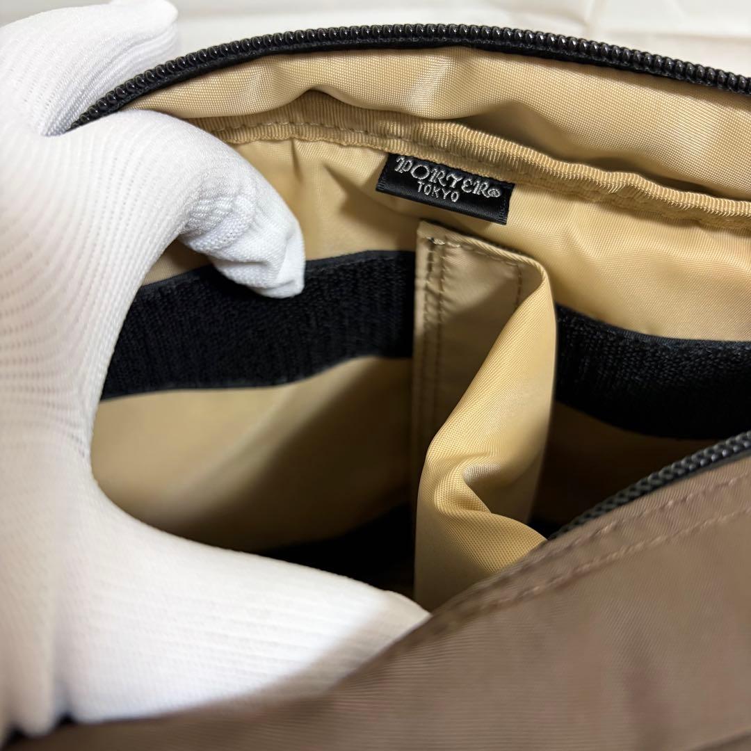 PORTER×Nikon 2wayカメラバッグ ブラウン　ショルダーバッグ　自立