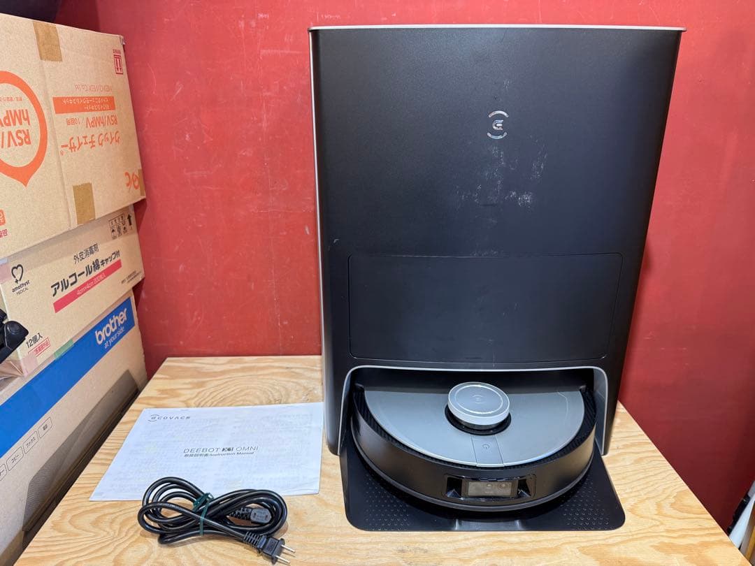 ecovacs DEEBOT X1 OMNI ロボット掃除機　エコバックス