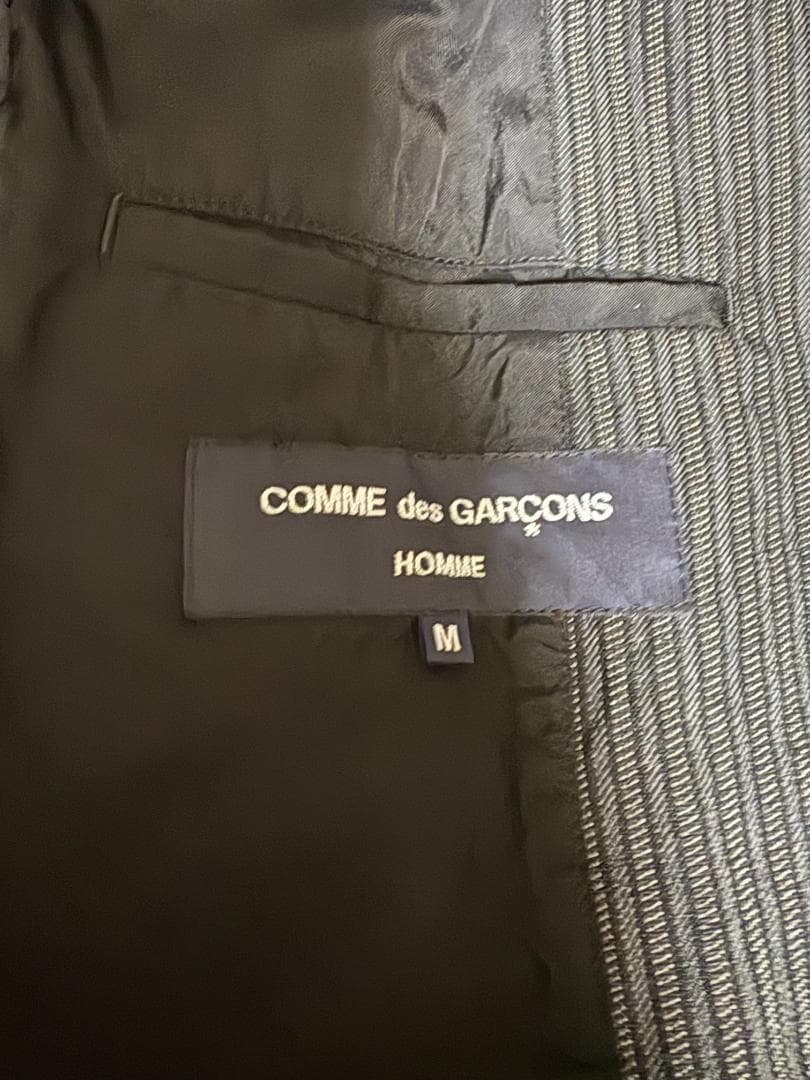 コムデギャルソンオム 新品未使用 テーラードジャケット M 黒 ブラック