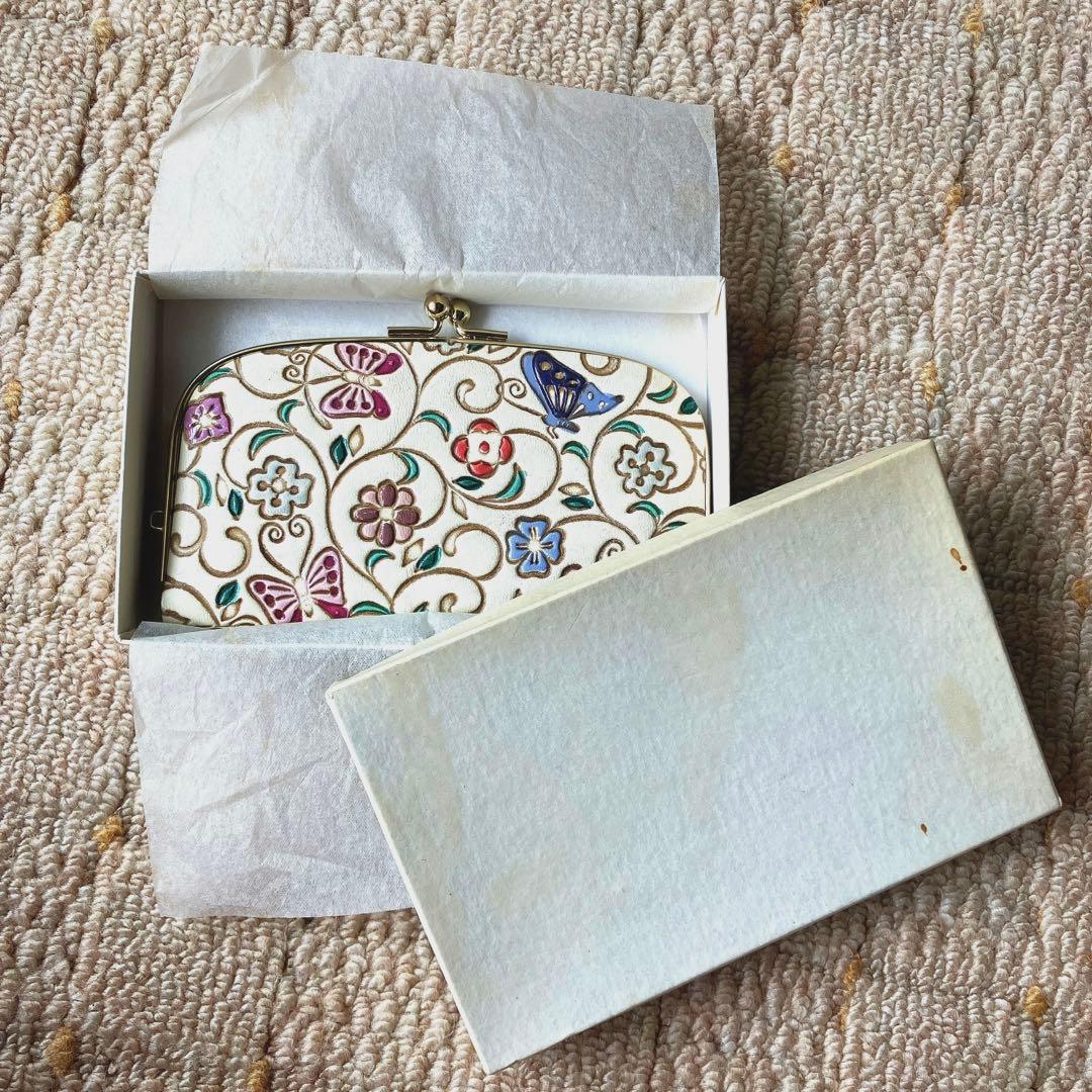 『文庫屋大関』の天溝がま口　花蝶