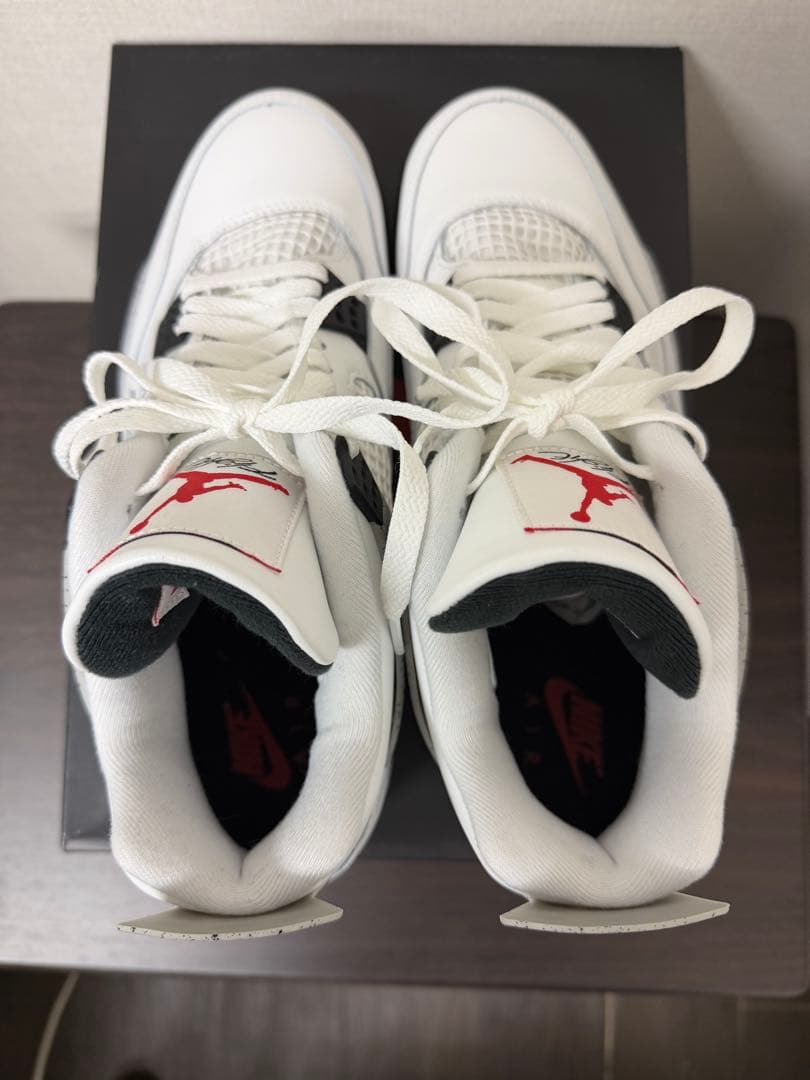 ■ 室内試着のみAIR JORDAN4 OG白灰黒 新品同様US11 29㎝