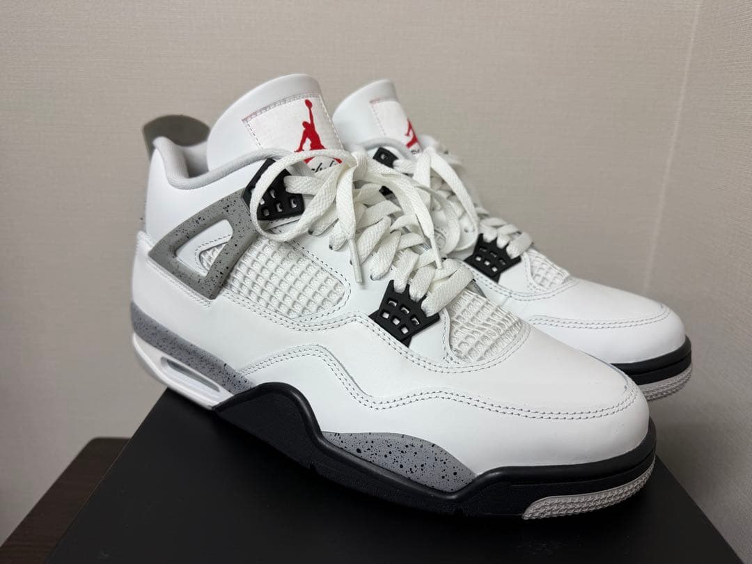 ■ 室内試着のみAIR JORDAN4 OG白灰黒 新品同様US11 29㎝